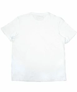 Folk Assembly Tee In White Slub