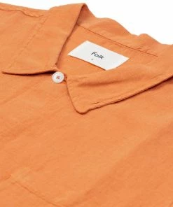 Folk SS Seoul Shirt Light Orange