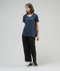 Folk Wide Trouser Japanese Cotton Black