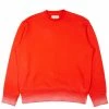 Folk Boxy Sweat In Red Gradient