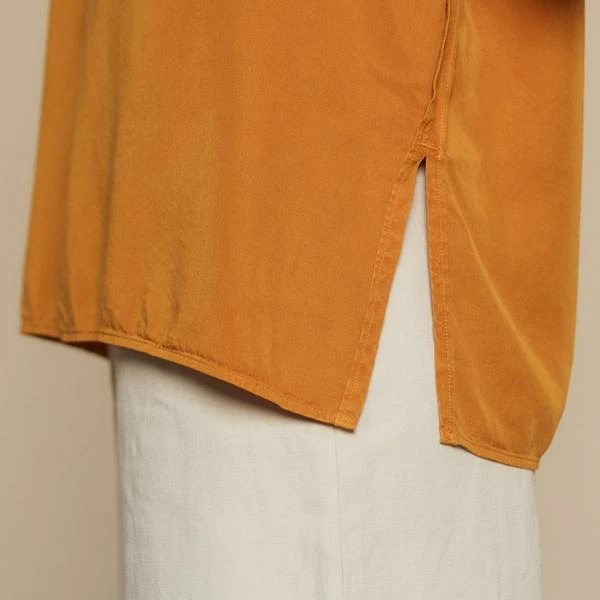 Folk Navy Woven Lyocell Crew 5 Folk Navy Woven Lyocell Crew