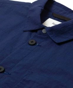 Folk Assembly Jacket In Bright Navy