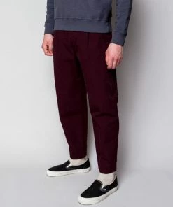 Folk Assembly Pants Oxblood Ripstop
