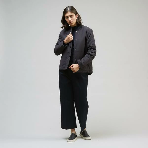 Folk Wadded Contour Jacket Black 3 Folk Wadded Contour Jacket Black