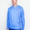 Folk Rivet Sweat In Cold Dye Blue