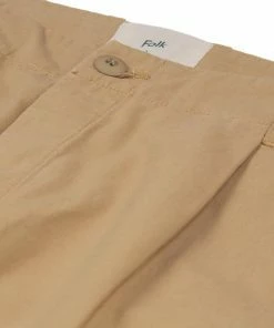 Folk Assembly Pants Tan Ripstop
