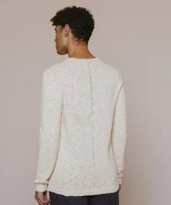 Folk Stone Emboss Slub Crew