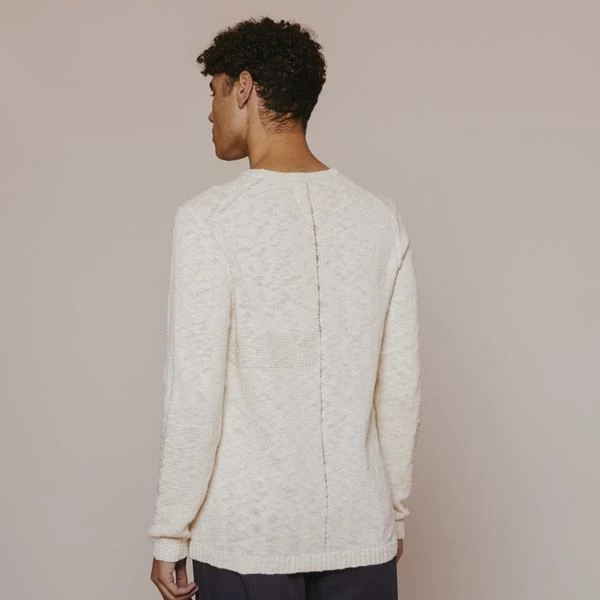 Folk Stone Emboss Slub Crew 4 Folk Stone Emboss Slub Crew