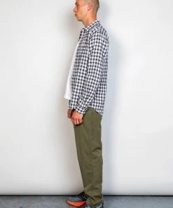 Folk Lean Assembly Pant In Olive