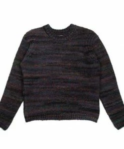 Folk Navy Highlight Crew Mottle Made In Portugal