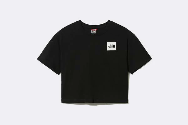 The North Face Wmns Cropped Fine Tee Black 4 The North Face Wmns Cropped Fine Tee Black