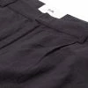 Folk Signal Pant In Soft Black Crinkle