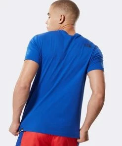 The North Face S S Fine Tee Blue