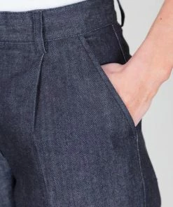 Folk Indigo Jed Trouser
