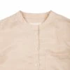 Folk Collarless Shirt Japanese Fabric Soft Pink