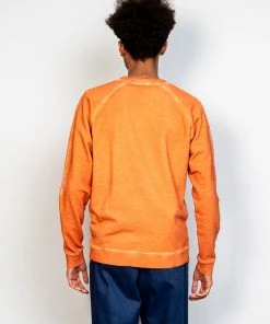 Folk Rivet Sweat In Light Orange