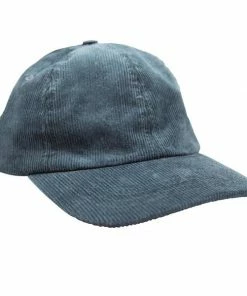 Folk 6 Panel Cord Cap Dark Fern