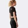 The North Face Wmns Crop S/s Te Tnf Black 2 The North Face Wmns Crop S/s Te Tnf Black