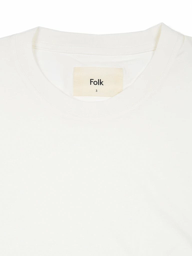 Folk Assembly T Shirt In White 4 Folk Assembly T Shirt In White