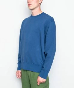 Folk Boxy Sweat In O/Dye Indigo