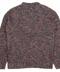 Folk Mixed Yarn Crew Navy Quartz Pink Mix 7 Folk Mixed Yarn Crew Navy Quartz Pink Mix