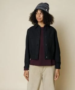 Folk Stack Jacket Soft Black