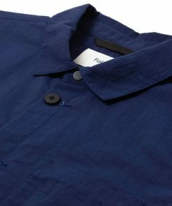 Folk Assembly Jacket Bright Navy