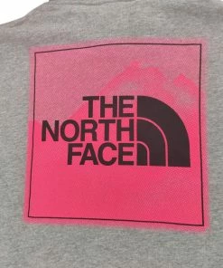 The North Face Maglia Graphic Hoodie Light Uomo Light Grey Heather
