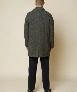 Folk Stone Moss Clean Car Coat