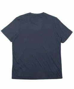 Folk Assembly T-shirt In Navy Slub