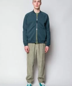 Folk Rivet Bomber In Dark Fern