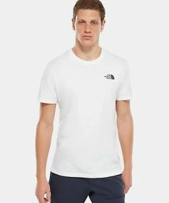 The North Face T-Shirt Simple Dome Uomo Bianca