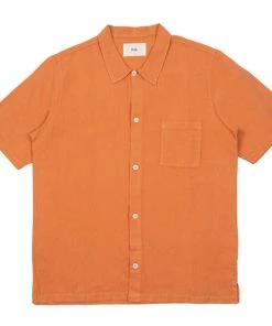 Folk SS Seoul Shirt Light Orange