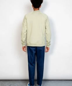 Folk Rivet Bomber In Light Olive