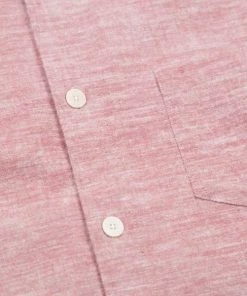 Folk Relaxed Fit Shirt Brick Red Melange