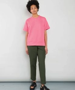 Folk Ss Boxy Sweatshirt In Tropic