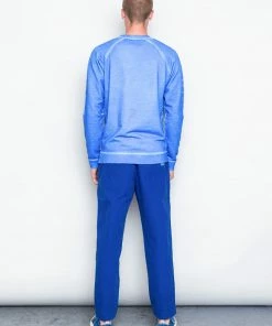 Folk Rivet Sweat In Cold Dye Blue