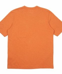 Folk Slub Pocket Tee Light Orange