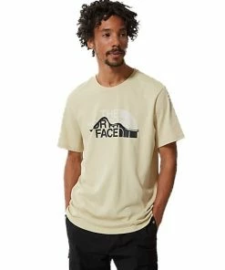 The North Face T-Shirt Mount Line Uomo Gravel