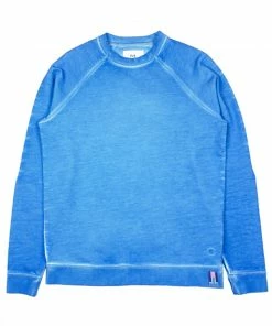 Folk Rivet Sweat In Cold Dye Blue