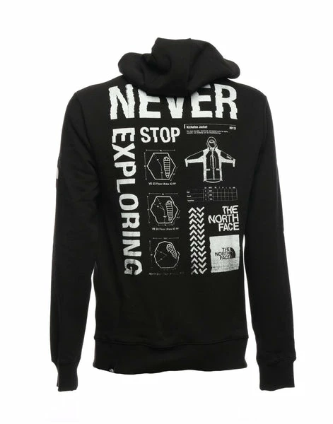The North Face NF0A7R2LJK31 Black - Felpe Sweatshirt 4 The North Face NF0A7R2LJK31 Black - Felpe Sweatshirt