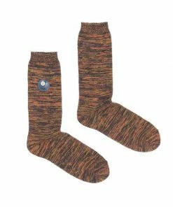 Folk October Melange Socks