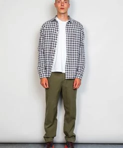 Folk Lean Assembly Pant In Olive