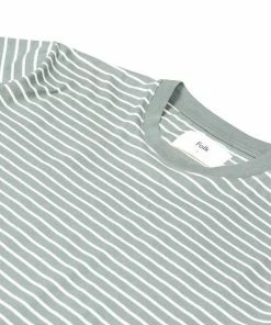 Folk Mini Stripe Tee Fern