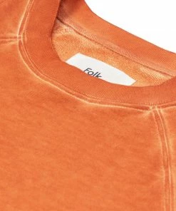 Folk Rivet Sweat In Light Orange