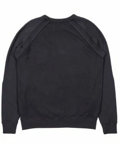 Folk Reworked Rivet Sweat In Soft Black