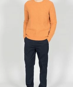 Folk Orange Signal Knit Sweater 7 Folk Orange Signal Knit Sweater