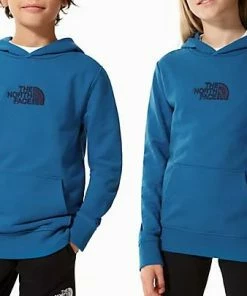 The North Face Maglia Light Drew Peak Hoodie Junior Banff Blue/Navy