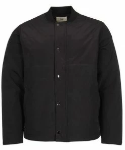Folk Two Tone Wadded Contour Jacket Black Last Piece