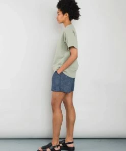 Folk Ss Boxy Sweatshirt In Olive 9 Folk Ss Boxy Sweatshirt In Olive